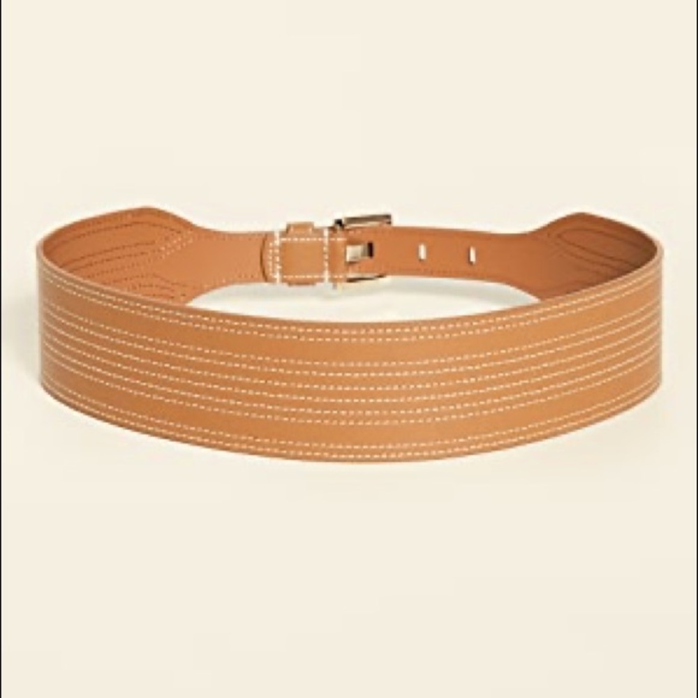 Veronica Beard Kiara Napa Belt BNWT